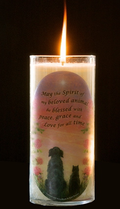 Pet Loss Memorial Candle