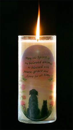 Pet Loss Memorial Candle