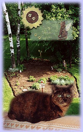 Pet Loss Image Misty's memorial garden